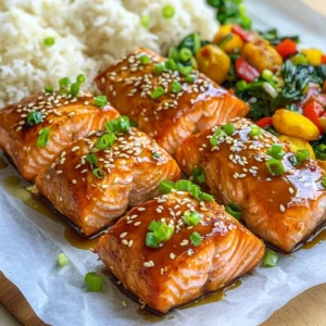 Air Fryer Teriyaki Salmon Bites Tasty and Simple Recipe