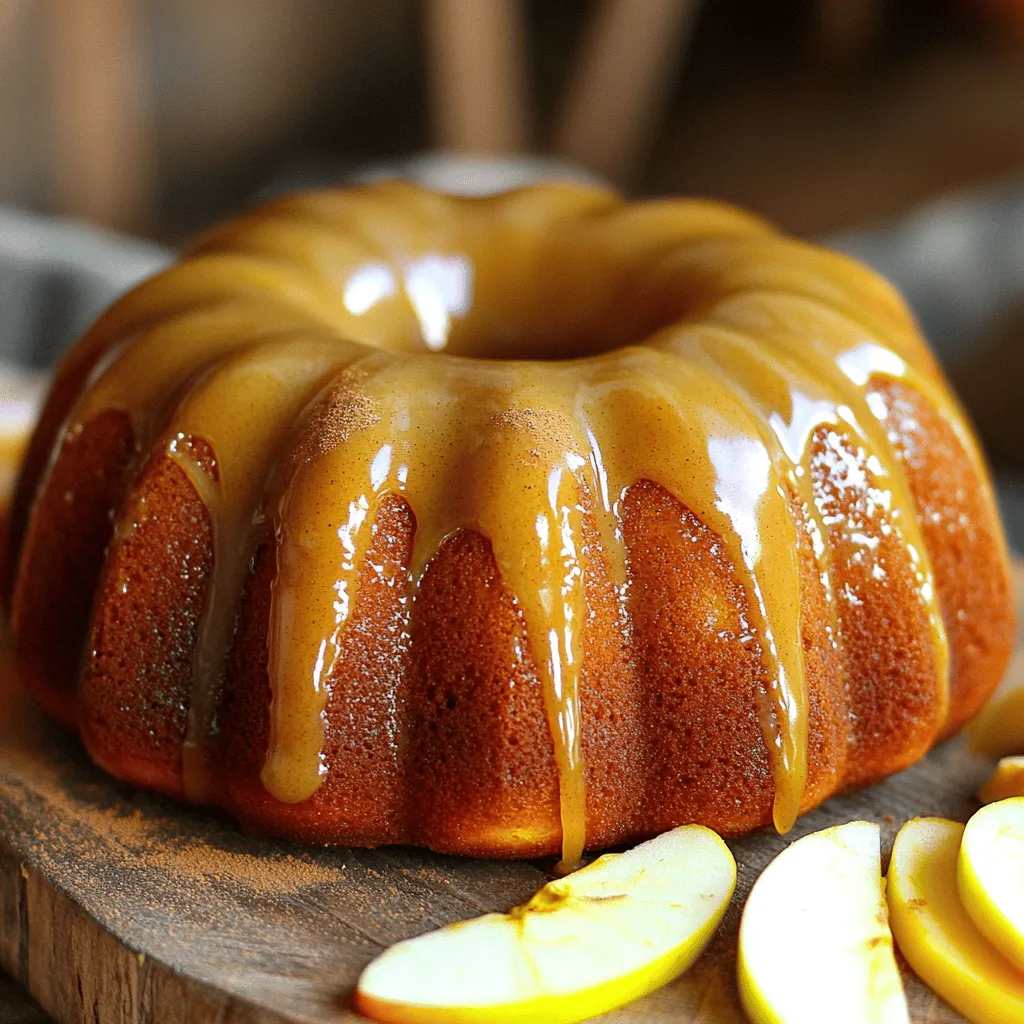 The main ingredients create a sweet, moist cake. Here’s what you need: - 2 cups all-purpose flour - 1 cup granulated sugar - 1 teaspoon baking powder - 1 teaspoon baking soda - 1 teaspoon ground cinnamon - ½ teaspoon ground nutmeg - ½ teaspoon salt - 2 large eggs - ¾ cup unsweetened applesauce - ½ cup apple cider - ½ cup vegetable oil - 1 teaspoon vanilla extract - 1 cup powdered sugar (for glaze) - 2 tablespoons apple cider (for glaze) This mix gives the cake a rich flavor and texture. If you run out of an ingredient, don’t worry. Here are some easy swaps: - All-purpose flour: Use whole wheat flour for a nuttier taste. - Granulated sugar: Brown sugar can add moisture and extra flavor. - Unsweetened applesauce: You can use mashed bananas or yogurt instead. - Vegetable oil: Melted butter or coconut oil work well too. - Apple cider: Substitute with white grape juice for a different taste. These substitutes help you make the cake with what you have at home. Gather your tools to make this cake. Here’s what you will need: - A 9-inch bundt pan or donut pan - Mixing bowls (2) - Whisk for mixing ingredients - Spatula for smoothing the batter - Toothpick to check for doneness - Wire rack for cooling the cake Having these tools ready makes baking easier and more fun. First, set your oven to 350°F (175°C). This temperature helps the cake bake evenly. Next, take a 9-inch bundt pan or a donut pan. Spray it with non-stick spray. This step makes sure the cake comes out easily later. In a large bowl, add the following dry ingredients: - 2 cups all-purpose flour - 1 cup granulated sugar - 1 teaspoon baking powder - 1 teaspoon baking soda - 1 teaspoon ground cinnamon - ½ teaspoon ground nutmeg - ½ teaspoon salt Whisk these ingredients together until they blend well. This mix adds flavor and helps the cake rise. In another bowl, beat 2 large eggs. After that, add: - ¾ cup unsweetened applesauce - ½ cup apple cider - ½ cup vegetable oil - 1 teaspoon vanilla extract Mix these wet ingredients until they are smooth and combined. This mix brings moisture to the cake. Now, pour the wet mix into the bowl with the dry mix. Gently stir until just combined. Don't overmix; a few lumps are fine. This keeps the cake light and fluffy. Carefully pour the batter into your prepared pan. Smooth the top with a spatula. Bake for 30-35 minutes. To check if it's done, insert a toothpick in the center. If it comes out clean, your cake is ready. While the cake cools, whisk together: - 1 cup powdered sugar - 2 tablespoons apple cider Mix until smooth. Once your cake is cool, drizzle this glaze over the top. Let it drip down the sides for a lovely finish. Enjoy your warm apple cider glazed donut cake! To get a soft cake, use fresh ingredients. Make sure your baking powder and baking soda are not expired. Mix dry ingredients well before adding wet ingredients. This helps the cake rise evenly. When mixing, be gentle. Stir until just combined. A few lumps are fine. Overmixing can make the cake tough. If you want a denser cake, try using less applesauce. This will change the texture, making it richer. For a perfect glaze, whisk the powdered sugar with apple cider until smooth. If it's too thick, add a bit more cider. If too thin, add more sugar. Drizzle the glaze over the cooled cake. Let it drip down the sides for a lovely look. You can also use a spoon to create patterns. For added flair, sprinkle some cinnamon on top of the glaze. This adds a nice touch. Check the cake around the 30-minute mark. Insert a toothpick in the center. If it comes out clean, the cake is done. If it has batter on it, bake a bit longer. Don’t open the oven too early, as this can cause the cake to sink. Once done, let it cool in the pan for 10 minutes. This helps the cake set and makes it easier to remove. {{image_2}} To make a gluten-free version, swap the all-purpose flour. Use a gluten-free blend instead. Look for blends that contain xanthan gum for better texture. This will help keep your cake moist and fluffy. You will enjoy the same great taste without the gluten! You can add nuts or raisins for extra flavor. Chopped walnuts or pecans add a nice crunch. If you like raisins, fold in about half a cup. They provide sweetness and chewiness. Both options make the cake even more delicious and fun. If you want to switch up the glaze, consider using maple syrup. Mix maple syrup with powdered sugar for a sweet twist. You can also try a chocolate glaze for a rich flavor. Just melt some chocolate and mix it with a bit of cream. Drizzle it over the cake for a decadent treat. To keep your warm apple cider glazed donut cake fresh, wrap it well. Use plastic wrap or place it in an airtight container. Store it at room temperature for up to three days. If you want it to last longer, consider refrigeration. Just know that cold storage can change the texture a bit. You can freeze the donut cake for later. Make sure it’s completely cool before wrapping. Use plastic wrap, then cover it with aluminum foil. This helps prevent freezer burn. You can freeze it for up to three months. When you’re ready to enjoy it, thaw it in the fridge overnight. To reheat the cake, slice it into pieces. Place it in the microwave for about 10 to 15 seconds. This warms it up without drying it out. If you prefer, you can warm it in the oven. Preheat the oven to 350°F (175°C) and heat for about 5 to 10 minutes. Enjoy the warm, cozy flavors once again! Yes, you can make this donut cake ahead of time. Bake the cake and let it cool completely. Wrap it tightly in plastic wrap or foil. Store it at room temperature for up to two days. For longer storage, keep it in the fridge for up to a week. You can also freeze the cake for up to three months. Just make sure to wrap it well to avoid freezer burn. If you don’t have apple cider, you can use apple juice as a substitute. The flavor will be different but still delicious. Another option is to mix water with a little lemon juice. This mix can mimic the tartness of cider. You can also use a mix of white grape juice and lemon juice for a similar effect. To prevent sticking, grease your pan well with non-stick spray or butter. Dust it lightly with flour after greasing. This creates a barrier between the cake and the pan. Make sure to let the cake cool for about ten minutes before removing it from the pan. If using a bundt pan, gently run a knife along the edges to help release it. Yes, you can use icing instead of the glaze. Icing will give a different texture and sweetness. Mix powdered sugar with milk or heavy cream until you reach your desired consistency. Drizzle it over the cooled cake just like the glaze. You can also add flavorings, like vanilla or almond extract, to enhance the taste. This cake lasts about two days at room temperature. If you keep it in the fridge, it can last up to a week. For longer storage, freeze the cake. It will stay fresh for about three months in the freezer. Just remember to wrap it tightly to keep it safe from freezer air. This blog post covered how to make a warm apple cider glazed donut cake. We went through key ingredients, common substitutes, and the equipment you need. I shared step-by-step instructions and gave tips for the perfect cake texture and glaze. You also learned about gluten-free options and storage tips. In conclusion, you can enjoy making this tasty treat. With practice, you'll nail the perfect glaze and impress your friends. Happy baking!
