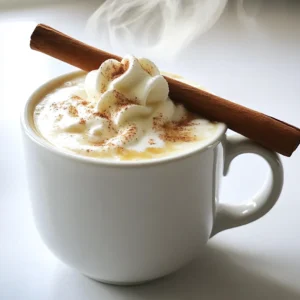 To make a warm maple cinnamon chai tea latte, gather these simple ingredients: - 2 cups milk (dairy or plant-based) - 1 cup water - 2 chai tea bags or 2 tablespoons loose leaf chai - 2 tablespoons pure maple syrup - 1 teaspoon cinnamon - 1/2 teaspoon vanilla extract - Pinch of nutmeg (optional) - Whipped cream (optional, for topping) - Cinnamon stick (optional, for garnish) These ingredients create a cozy drink that warms your soul. The chai tea gives a rich flavor, while maple syrup adds sweetness. You can use any milk you like, making it perfect for all diets. The spices bring warmth and depth to every sip. If you want to elevate your drink, feel free to add whipped cream on top and a sprinkle of cinnamon. A cinnamon stick makes a lovely garnish too, giving you a perfect stirrer. Each ingredient plays a role in making this drink a true delight. - Boil water and steep chai Start by pouring 1 cup of water into a small saucepan. Bring it to a gentle boil. Add the 2 chai tea bags or 2 tablespoons of loose leaf chai. Let it steep for about 5 minutes. This step helps to extract all the warm chai flavors. - Remove tea bags and add milk Once steeped, carefully remove the tea bags or strain out the loose leaves. Add 2 cups of milk, which can be dairy or plant-based. This creates a rich and creamy base for your latte. - Stir in flavors and heat mixture Now, stir in 2 tablespoons of pure maple syrup, 1 teaspoon of cinnamon, and 1/2 teaspoon of vanilla extract. You can add a pinch of nutmeg if you like. Heat the mixture over low heat. Stir occasionally until it’s warm but not boiling. - Froth for lightness After heating, froth the mixture. You can use a whisk or a milk frother to make it light and airy. Frothing adds a lovely texture that makes each sip delightful. - Serve and garnish Pour your Warm Maple Cinnamon Chai Tea Latte into mugs. If you like, top it off with whipped cream. For a nice touch, sprinkle a bit of cinnamon on top and add a cinnamon stick for garnish. This adds both flavor and visual appeal. Choosing the right milk is key. You can use dairy or plant-based milk. Almond, oat, or soy milk works well. Each type brings a unique flavor. Whole milk adds creaminess. Try different milks to find your favorite. To enhance the flavor profile, add spices. Besides cinnamon, consider cardamom or cloves. These spices deepen the chai taste. Start with small amounts. You can always add more if needed. Frothing milk effectively makes a big difference. Use a whisk or a milk frother. Whisking by hand takes more time but is easy. If using a frother, heat the milk first. Froth until it’s light and airy. This step adds a nice texture to your latte. Enjoy experimenting with these tips. They make your Warm Maple Cinnamon Chai Tea Latte even better! {{image_2}} You can change this warm maple cinnamon chai tea latte to suit your taste. Here are some fun options: - Vegan options: Use almond, oat, or coconut milk instead of dairy milk. This makes it creamy and keeps it plant-based. You still enjoy the great taste! - Different sweeteners: If maple syrup isn't your favorite, try honey, agave, or brown sugar. Each sweetener gives a unique flavor. Just adjust the amount to taste. - Spice variations: Want to mix it up? Add cardamom for a floral note or cloves for a warm, earthy twist. Just a pinch can change everything. Get creative with spices to find your perfect blend! These small changes can keep your warm maple cinnamon chai tea latte fresh and exciting. Enjoy experimenting with flavors! After making your Warm Maple Cinnamon Chai Tea Latte, you might have some left. To store it, pour any extra latte into a clean jar or container. Seal it tightly and place it in the fridge. It will stay fresh for up to three days. When you want to enjoy it again, take the latte out of the fridge. Pour it into a small pot and heat it over low heat. Stir gently to mix it well. Avoid boiling it, as that can change the taste. To keep the flavor and texture, try not to reheat it more than once. Each time you heat it, the latte can lose some of its charm. If you notice the liquid has separated, just stir it well before serving. You can also froth it again for a lovely finish. For a little extra flair, consider adding a dash of fresh cinnamon or more maple syrup when reheating. This will brighten up the flavors and make it feel fresh again. You can adjust the sweetness by changing the maple syrup. If you want it sweeter, add more syrup. If you prefer it less sweet, reduce the syrup amount. You can also try honey or agave syrup for different flavors. Yes, you can easily make a larger batch. Just multiply the ingredients by the number of servings you want. For example, if you need four servings, use 4 cups of milk and 2 cups of water. You can add many fun garnishes to your latte. Try a sprinkle of cocoa powder or a few chocolate shavings. You may also use a dollop of whipped cream or a drizzle of caramel for added flavor. Chai tea has many health benefits. It often contains black tea, which has antioxidants. These can help fight free radicals in the body. Spices like cinnamon and ginger may aid digestion and reduce inflammation. Cinnamon can help lower blood sugar levels too. You now know how to make a delicious chai latte at home. We covered the ingredients, steps, and tips to make it perfect. You learned about storage and various options to customize your drink. Making this latte brings warmth and flavor to your day. Enjoy experimenting with spices and milk choices. Remember, each cup is a chance to express your taste. So, grab your ingredients and start brewing your warm delight!