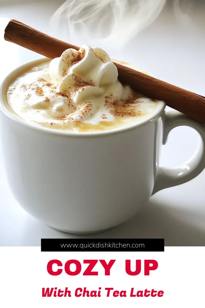 Warm up your day with a delicious Warm Maple Cinnamon Chai Tea Latte! This easy recipe combines creamy milk, aromatic chai, and sweet maple syrup, creating the perfect cozy drink for any time of year. In just 15 minutes, you can whip up this indulgent treat topped with whipped cream and a sprinkle of cinnamon. Ready to sip your way to comfort? Click to explore this delightful recipe and elevate your tea game! #ChaiTea #WarmDrinks #MapleLatte #CozyRecipes