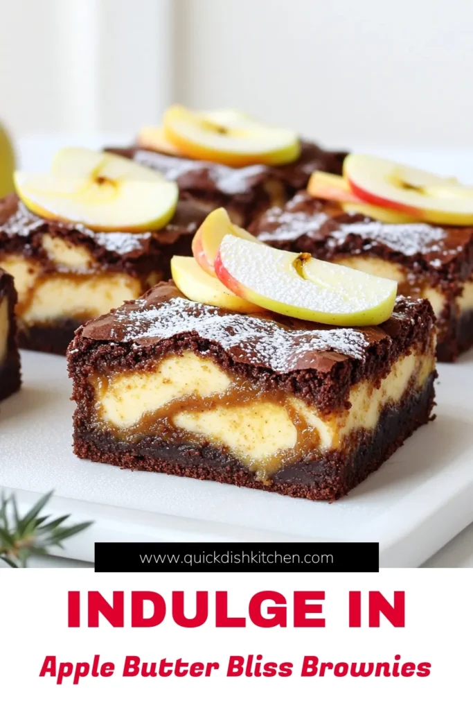 Indulge in the perfect fall treat with these Apple Butter Cheesecake Brownies! This delightful recipe combines rich brownies with a creamy apple butter cheesecake layer for a mouthwatering dessert that will impress any guests. Discover the easy step-by-step instructions and presentation tips to make these brownies shine. Ready to bake? Click through for the full recipe! #AppleButterBrownies #DessertRecipes #FallBaking #CheesecakeLovers