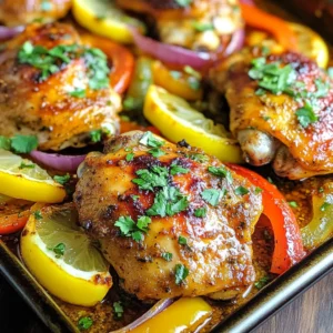 Tandoori Chicken Sheet Pan Meal Easy and Flavorful Dish