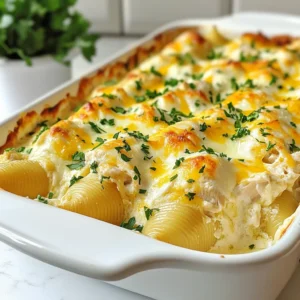 Chicken Alfredo Stuffed Shells Flavorful and Easy Meal