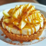 - 1 ½ cups graham cracker crumbs - ½ cup unsalted butter, melted - 2 tablespoons brown sugar - 1 teaspoon cinnamon - 16 oz cream cheese, softened - ¾ cup granulated sugar - 2 eggs - 1 teaspoon vanilla extract - ½ teaspoon ground cinnamon - 1 medium apple, peeled and diced (Granny Smith or Honeycrisp) - ½ cup caramel sauce (store-bought or homemade) - 1 apple, thinly sliced for garnish The crust for this tart is simple yet tasty. You start with graham cracker crumbs, mixed with melted butter, brown sugar, and cinnamon. This mix gives it a sweet and spicy kick. Press this mixture into a tart pan and bake it until golden. For the cheesecake filling, use softened cream cheese and beat it with sugar until creamy. Add eggs one at a time, mixing well. The vanilla and cinnamon add nice flavors, while the diced apple gives it a fresh bite. Finish it with a rich caramel topping. You can use store-bought caramel or make your own. Top it off with thin apple slices for a beautiful look. This blend of flavors makes every bite delightful. 1. Preheat your oven to 350°F (175°C). This gets it ready for baking. 2. In a bowl, combine graham cracker crumbs, melted butter, brown sugar, and cinnamon. Mix until it feels like wet sand. 3. Press this mixture into the bottom and up the sides of your tart pan. Make it even. 4. Bake for 8-10 minutes until it turns lightly golden. Then, take it out and let it cool. 1. In a large bowl, beat softened cream cheese and granulated sugar until smooth. This should take a minute or two. 2. Add the eggs one at a time. Mix well after each egg goes in. 3. Stir in vanilla extract and ground cinnamon. This adds great flavor. 4. Fold in the diced apple gently. Be careful not to mash the apples. 1. Pour the cheesecake filling into the cooled crust. Spread it out evenly. 2. Bake the tart in the preheated oven for 30-35 minutes. The edges should be set, but the center will jiggle a bit. 3. Turn off the oven and let the cheesecake sit inside for 30 minutes. This helps to prevent cracking. 4. Once it’s cool to room temperature, drizzle caramel sauce over the tart. Arrange thinly sliced apples on top for a beautiful finish. To get the best cheesecake tart, avoid cracking. Let the cheesecake cool in the oven. This helps it set evenly without cracks. Also, make sure all your ingredients are at room temperature. This step creates a smooth filling and makes mixing much easier. To wow your guests, serve your tart with more caramel drizzle on top. The extra sauce adds a sweet touch. You can also garnish with whipped cream and a sprinkle of cinnamon. This not only looks nice but also adds flavor. Pair your tart with hot drinks like coffee or tea. The warm drinks balance the sweet tart. This dessert is perfect for holiday gatherings or special occasions. It's sure to impress your friends and family at any event. {{image_2}} You can change the apple for a new taste. Try using Fuji apples for sweetness or tart Granny Smith for a zing. Each apple brings a unique flavor. You can also use flavored cream cheese. Vanilla cream cheese adds a sweet touch, while cinnamon cream cheese gives a warm spice. Want a twist on the crust? Use Oreo cookies for a rich flavor. Shortbread cookies also work well for a buttery taste. If you need a gluten-free option, almond flour or coconut flour is a great choice. Mix these flours with butter and press them into the pan. Toppings can make your tart extra special. Add chopped nuts, like pecans or walnuts, for crunch. Chocolate shavings on top add a sweet touch. You can also drizzle some chocolate sauce over the caramel. This will create a beautiful and tasty finish that everyone will love. To keep your caramel apple cheesecake tart fresh, cover and refrigerate leftovers. You can store it for up to 4 days. If you want to save it longer, freeze it without the caramel topping. It can last for up to 2 months in the freezer. When you're ready to enjoy your tart again, thaw it overnight in the refrigerator. This method keeps the texture nice. If you want a warm slice, reheat it briefly in the microwave. Just a few seconds will do the trick, so watch closely. To keep your tart fresh and tasty, store it in an airtight container. This helps prevent it from drying out. Make sure not to stack the slices, as this can cause them to break. Keeping each slice separate protects the lovely layers and toppings. Yes, you can make this tart a day ahead of time. This makes it easy for gatherings. Just keep it in the fridge after it cools. It tastes great after resting overnight. The flavors blend well, making each bite even better. Granny Smith and Honeycrisp are the best choices for the filling. Granny Smith apples give a tart taste that contrasts well with the sweet cheesecake. Honeycrisp apples add a nice crunch and sweet flavor. Both types hold up well when baked, keeping the filling tasty. To prevent cracking, let the tart cool slowly in the oven. After baking, turn off the oven and leave the door ajar. This helps the dessert cool down without sudden changes in temperature. A slow cool keeps the cheesecake smooth and creamy, avoiding those unsightly cracks. This blog post covered how to make a delicious apple cheesecake tart. We discussed the simple ingredients for the crust, filling, and topping. I shared clear steps to prepare and bake your tart to perfection. Remember to use apples like Granny Smith for the best flavor. With tips on storage and serving, you can enjoy this treat anytime. Making this dessert brings joy to gatherings and celebrations. Now, it’s your turn to impress friends and family with this delightful tart!
