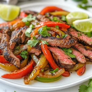 Chili Lime Steak Fajitas Flavorful and Quick Recipe