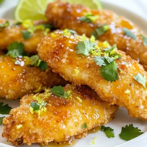 Honey Lime Chicken Tenders Flavorful Easy Recipe