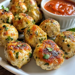 Garlic Herb Chicken Meatballs Simple and Flavorful Dish
