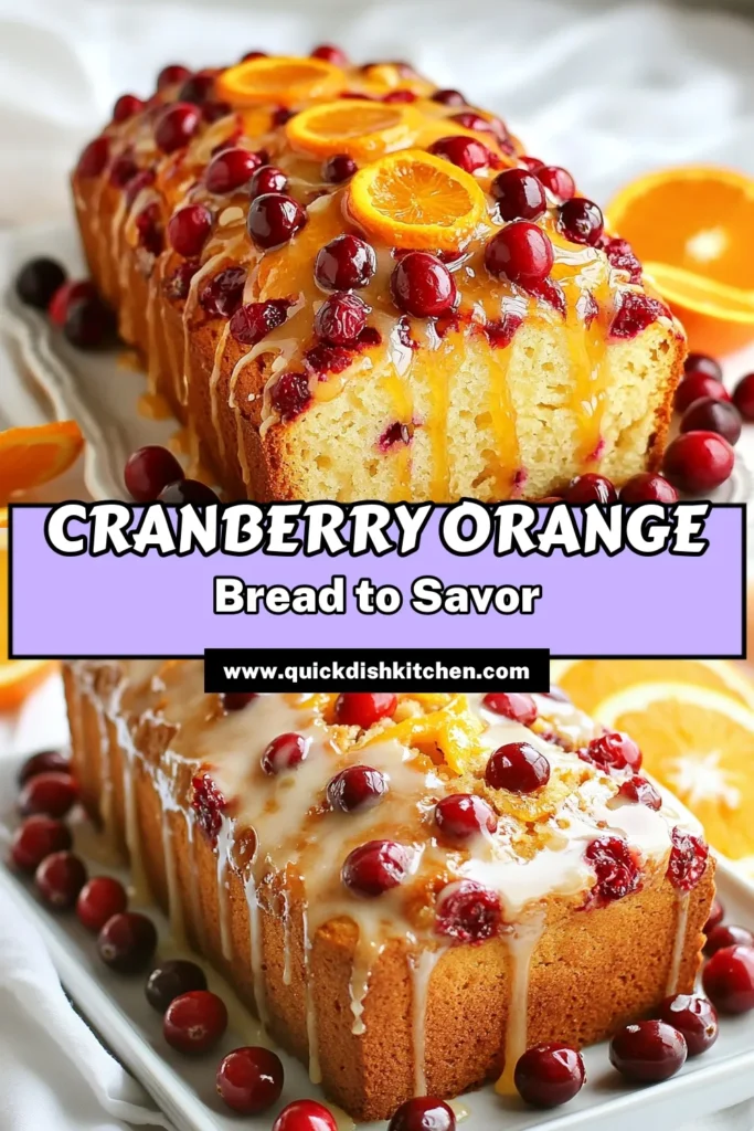 Indulge in the deliciousness of Cranberry Orange Bread with this easy breakfast recipe! Perfect for your morning routine, this sweet breakfast loaf combines fresh cranberries and zesty orange for a delightful twist. Discover how to make homemade bread with orange that's not only simple but also impressive. Save this recipe for your collection of breakfast bread recipes and enjoy a slice of heaven! #CranberryOrangeBread #EasyCranberryRecipes #BreakfastBreadRecipes #SweetBreakfastLoaf