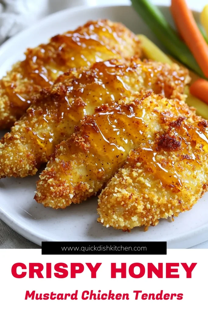 Enjoy a deliciously crispy Air Fryer Honey Mustard Chicken Tenders recipe that’s packed with flavor and super easy to make! Perfect for a quick dinner or as a tasty appetizer, these tenders are coated in a sweet and tangy honey mustard sauce and crunchy breadcrumbs. Click to discover how to whip up this delightful dish in just 30 minutes. Your taste buds will thank you! #AirFryerRecipes #ChickenTenders #HealthyEating #QuickDinnerIdeas