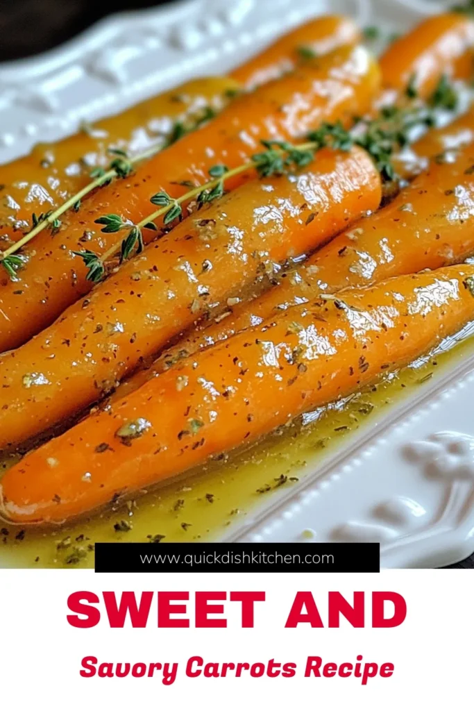 Discover the delight of Maple Dijon Glazed Carrots—a quick and easy carrot recipe that's bound to impress! These healthy side dishes combine the sweetness of glazed carrots with maple syrup and the zing of Dijon mustard. Perfect as a roasted baby carrots recipe, this dish is both nutritious and delicious. Ready in just 25 minutes! Click for the full recipe and brighten your meal today! #CarrotRecipes #HealthyEating #SideDishes #GlazedCarrots