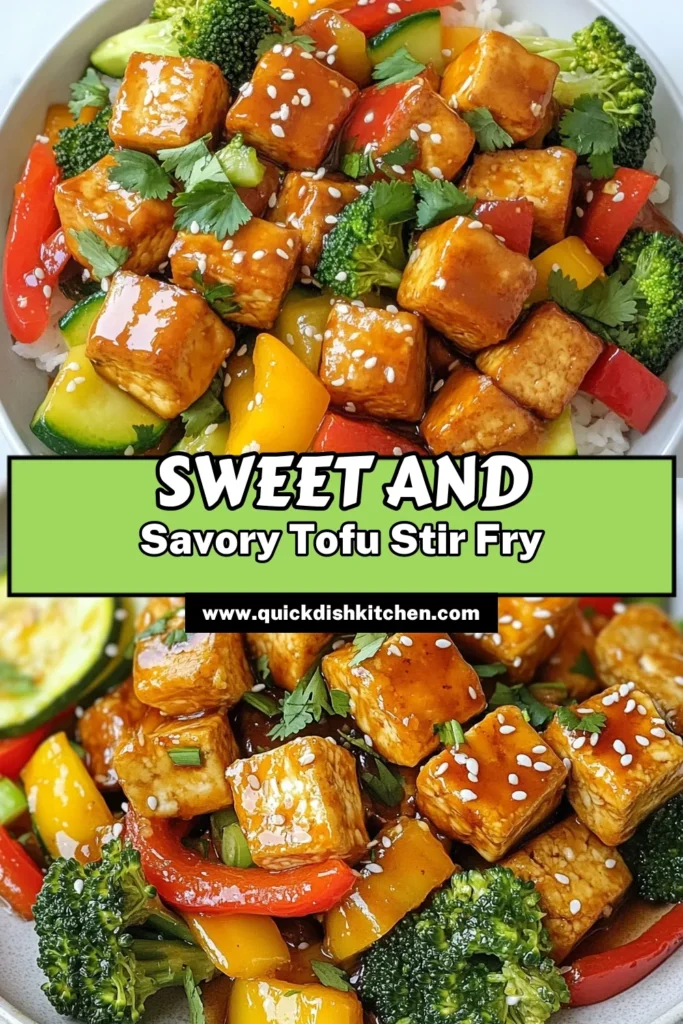 Discover the deliciousness of honey garlic tofu with this easy tofu stir fry recipe! Perfect for a healthy vegetarian stir fry, this gluten-free stir fry is packed with vibrant vegetables and coated in a sweet garlic sauce. In just 30 minutes, you'll have a mouthwatering dish that's sure to impress. Try it today and elevate your easy tofu recipes! Don't forget to save this recipe! #HoneyGarlicTofu #TofuStirFryRecipe #HealthyVegetarianStirFry #EasyTofuRecipes