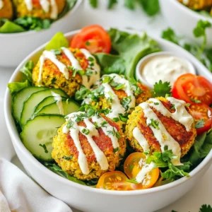 Air Fryer Falafel Bowls Flavorful and Healthy Meal