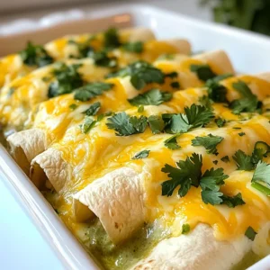 Creamy White Chicken Enchiladas Delightful Dinner Idea
