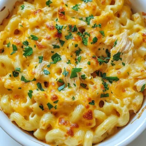 Buffalo Chicken Mac and Cheese Delightfully Creamy Dish