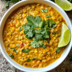 Spicy Red Curry Lentils Flavorful and Nutritious Dish