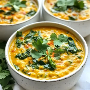 Creamy Coconut Lentil Curry Rich and Flavorful Dish
