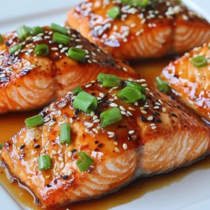 Honey Garlic Glazed Salmon Flavorful and Easy Dish