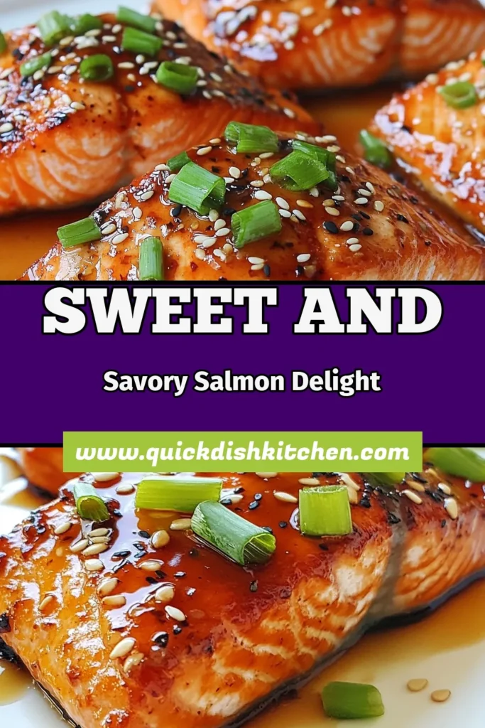 Discover the ultimate Honey Garlic Salmon with this easy salmon dinner recipe! This healthy salmon recipe features tender, flaky salmon glazed with a delicious honey garlic sauce that your whole family will love. Perfect for busy weeknights, this glazed salmon recipe is both simple and flavorful. Get ready to impress at the dinner table tonight! Save this recipe for your next meal! #HoneyGarlicSalmon #GlazedSalmonRecipe #HealthySalmonRecipe #EasySalmonDinner
